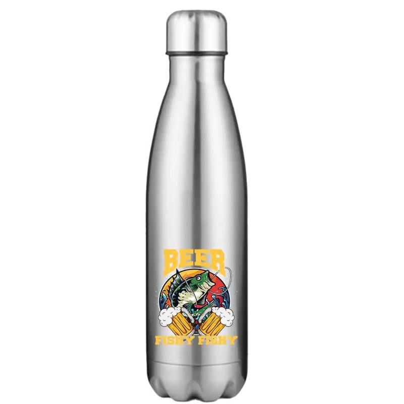 Beer Fishy Fishy 2 Stainless Steel Water Bottle