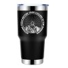 Cycling In The Morning 30oz Tumbler Black