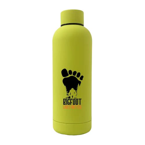 Bigfoot Lives Matter 17oz Stainless Rubberized Water Bottle