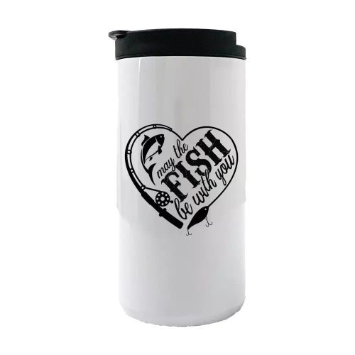 May The Fish Be With You 14oz Coffee Tumbler