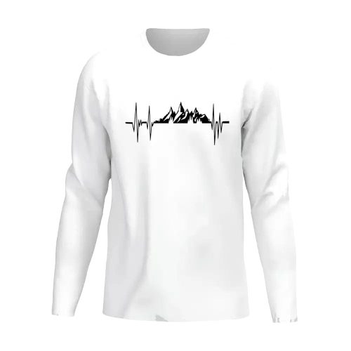 Heartbeat V2 Men Long Sleeve Shirt