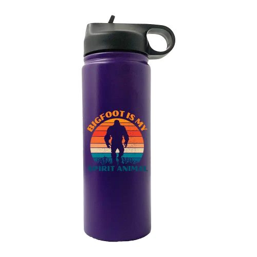 Bigfoot Is My Spirit Animal 20oz Sport Bottle