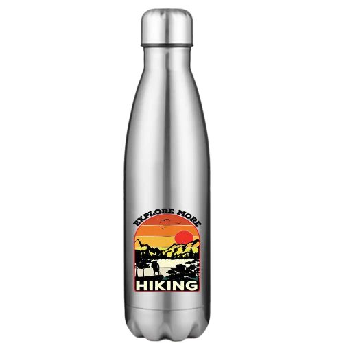 Explore More Hiking Stainless Steel Water Bottle