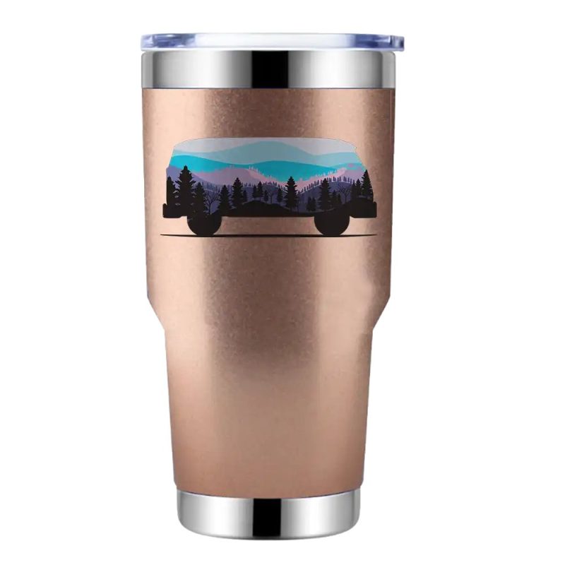 Camper 30oz Tumbler Rosegold