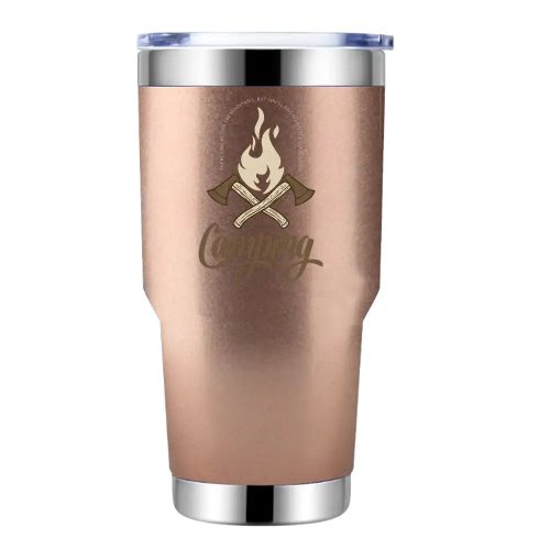 There Is No Wi-fi In The Mountains, But You'll Find No Better Connection 30oz Tumbler-RoseGold