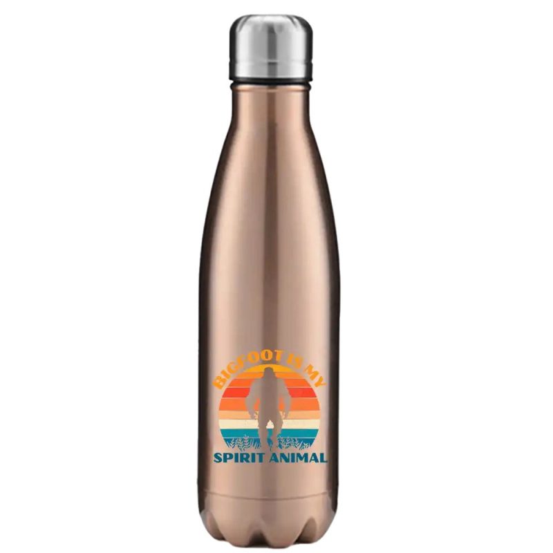 Bigfoot Is My Spirit Animal Stainless Steel Water Bottle