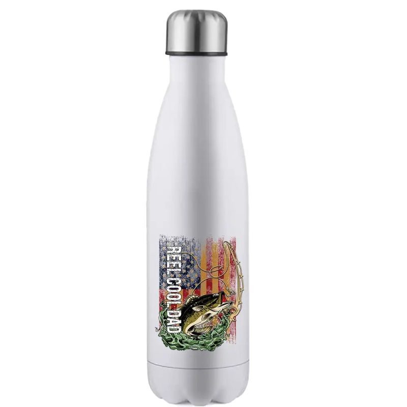 Reel Cool Dad Stainless Steel Water Bottle