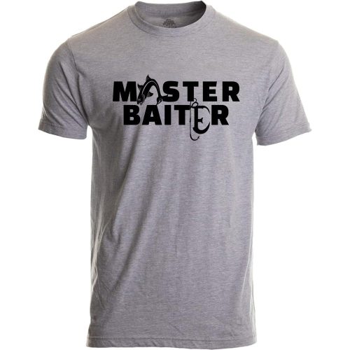 Master Baiter Unisex T-Shirt - Gray