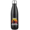 World's Okayest Fisherman Stainless Steel Water Bottle