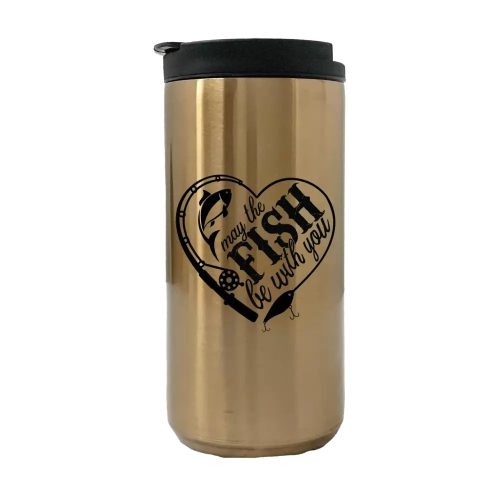 May The Fish Be With You 14oz Coffee Tumbler