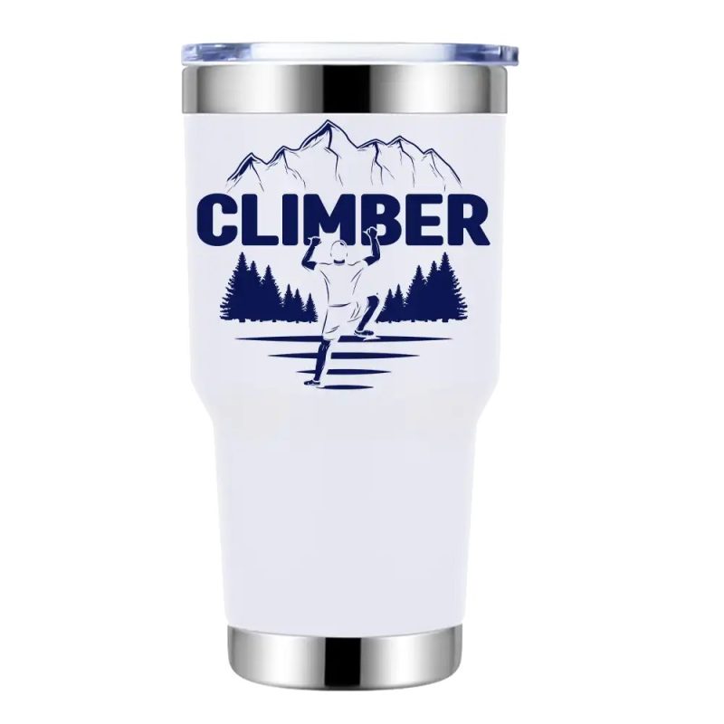 Climber 30oz Tumbler White