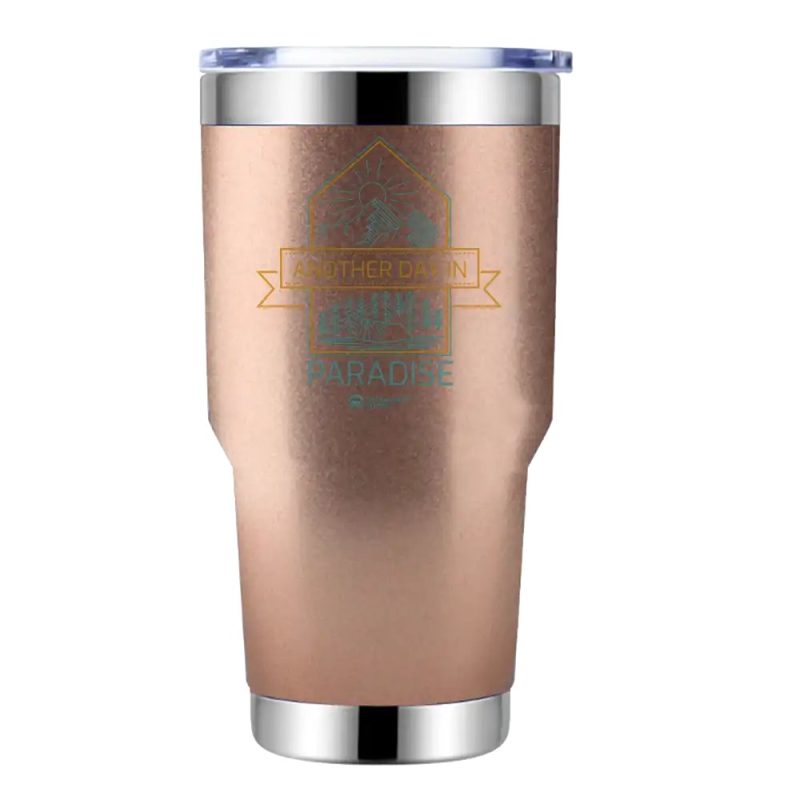 Another Day In Paradise 30oz Tumbler - Rosegold