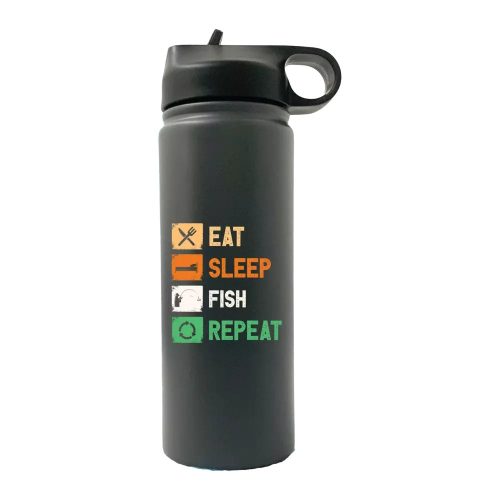 Eat Sleep Fishing Repeat 20oz Sport Bottle