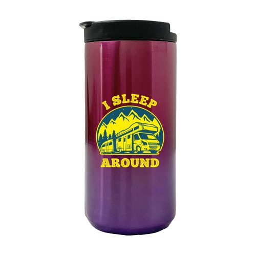 I Sleep Around 14oz Coffee Tumbler