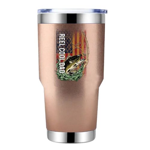 Reel Cool Dad 30oz Stainless Steel Tumbler