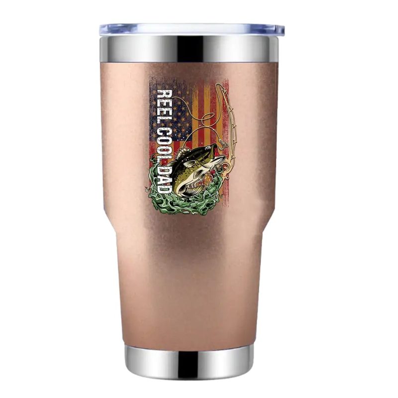 Reel Cool Dad 30oz Stainless Steel Tumbler