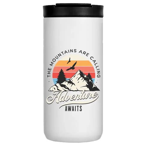 The Mountains Are Calling 14oz Coffee Tumbler