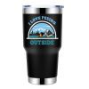 I Love Peeing Outside 30oz Tumbler Black