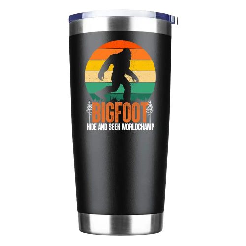 Bigfoot Hide And Seek Worldchamp 20oz Tumbler Black