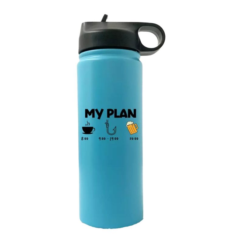 My Fishing Plan 20oz Sport Bottle