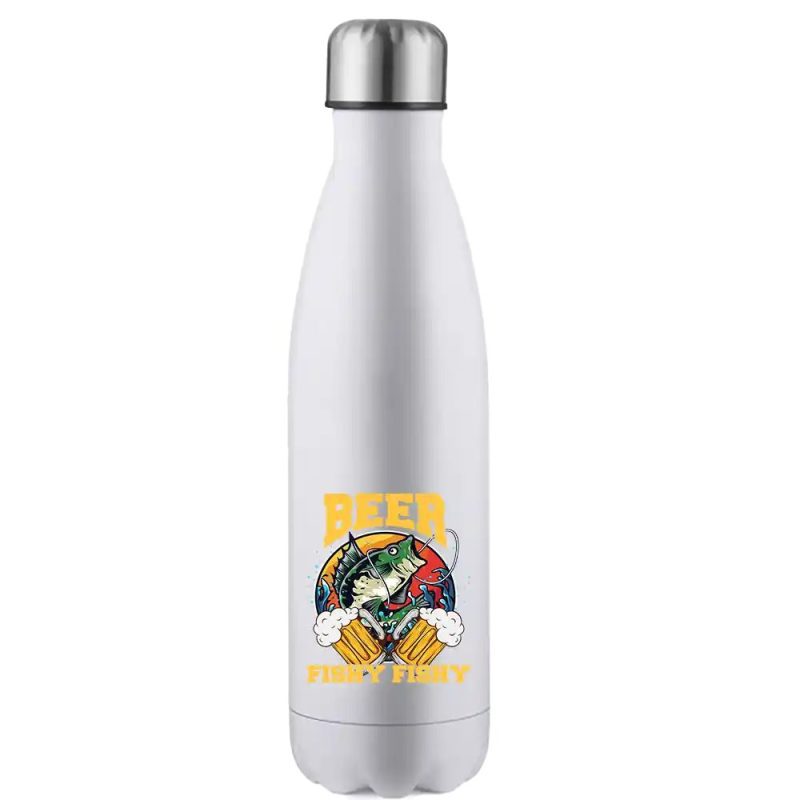 Beer Fishy Fishy 2 Stainless Steel Water Bottle