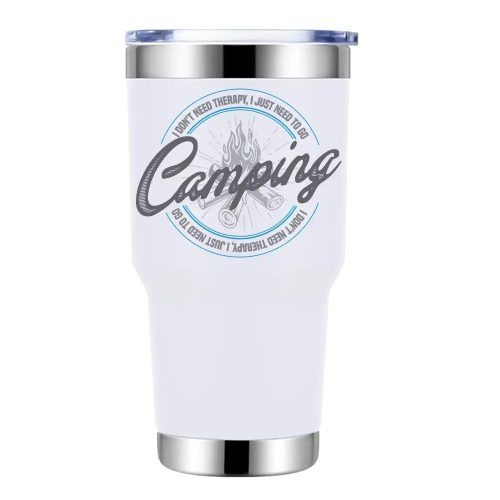 I Don't Need Therapy 30oz Tumbler White