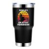 World's Okayest Fisherman 30oz Stainless Steel Tumbler