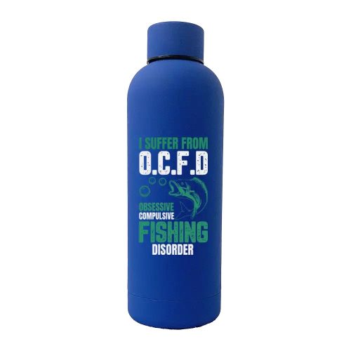 OCFD 17oz Stainless Rubberized Water Bottle