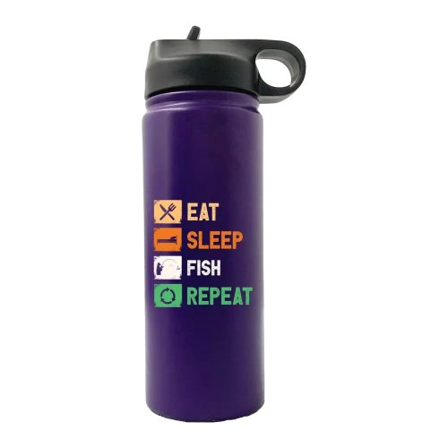 Eat Sleep Fishing Repeat 20oz Sport Bottle