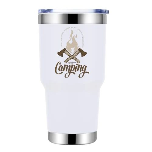 There Is No Wi-fi in the Mountains, But You'll Find No Better Connection 30oz Tumbler-White