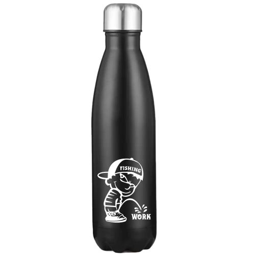 Fishing And Work Stainless Steel Water Bottle