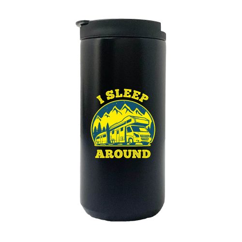 I Sleep Around 14oz Coffee Tumbler