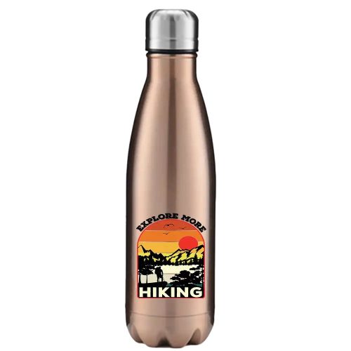 Explore More Hiking Stainless Steel Water Bottle