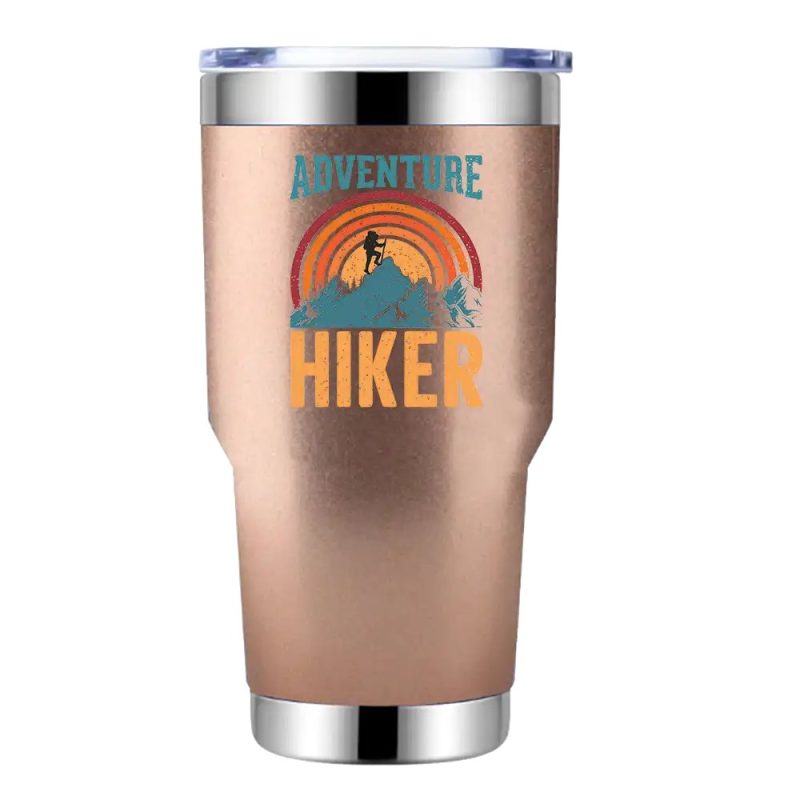 Adventure Hiker 30oz Tumbler Rosegold