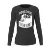 Pushing Cycling To The Limit Women Long Sleeve Shirt