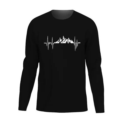 Heartbeat V2 Men Long Sleeve Shirt