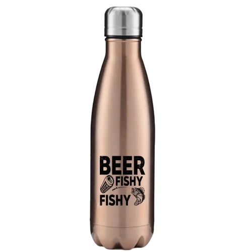 Beer Fishy Fishy Stainless Steel Water Bottle