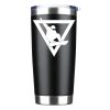 Snowboarder Geometry Insulated Vacuum Sealed Tumbler