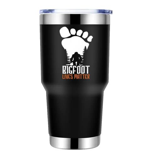 Bigfoot Lives Matter 30oz Tumbler Black