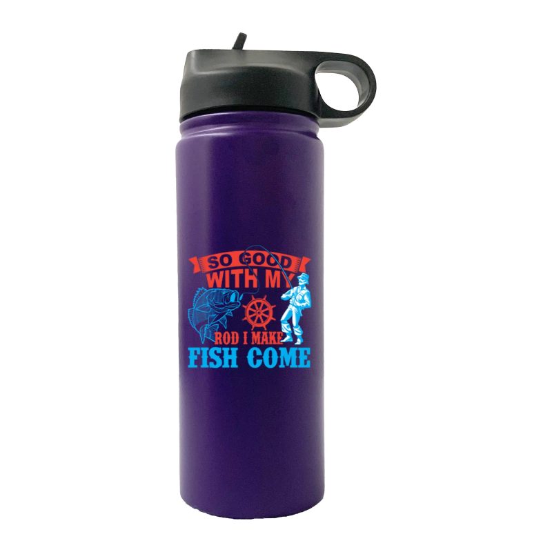 I Make Fish Come 20oz Sport Bottle