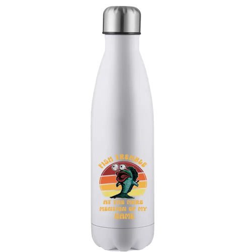 Fish Tremble Stainless Steel Water Bottle