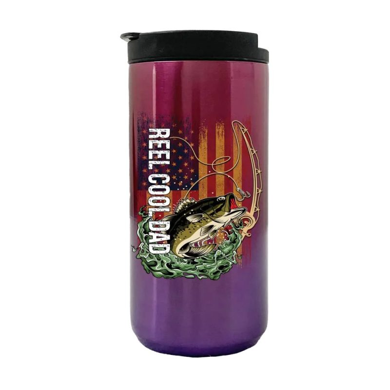 Reel Cool Dad 14oz Coffee Tumbler