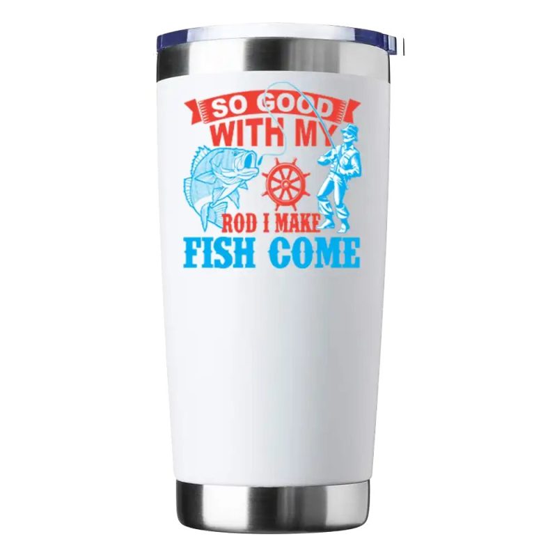 I Make Fish Come Insulated Vacuum Sealed Tumbler