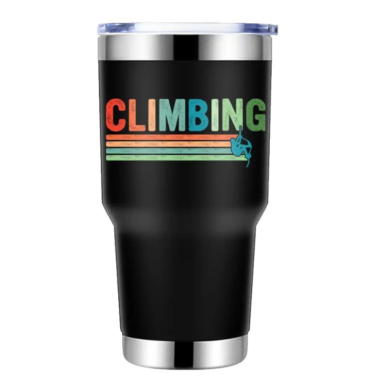 Climbing 30oz Tumbler Black