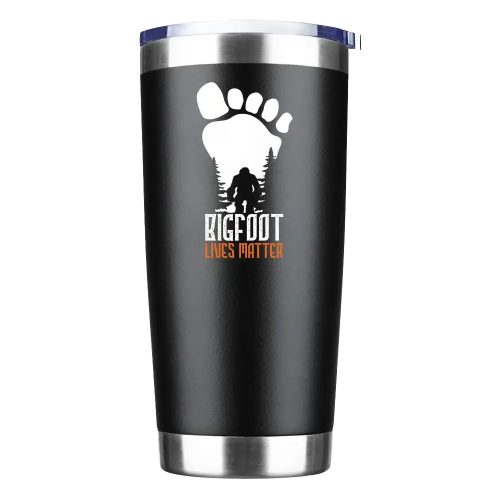 Bigfoot Lives Matter 20oz Tumbler Black