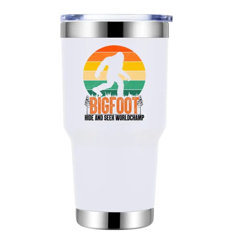 Bigfoot Hide And Seek Worldchamp 30oz Tumbler White