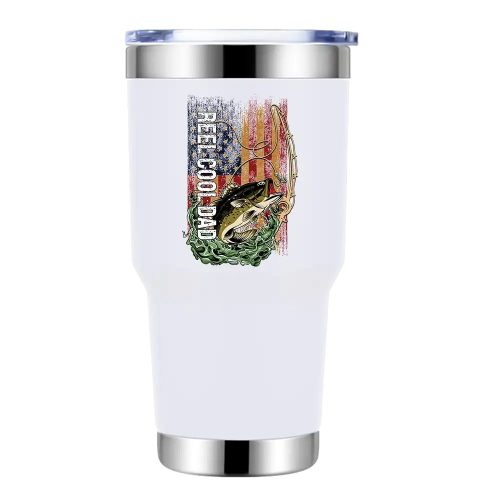 Reel Cool Dad 30oz Stainless Steel Tumbler