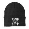 Time to Get Lit Embroidered Beanie