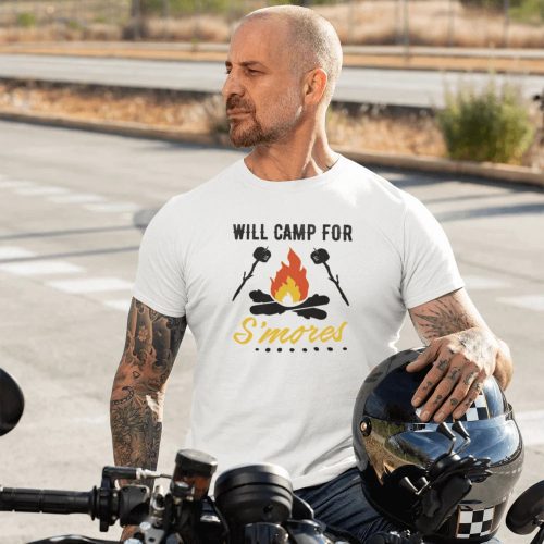 Will Camp For Smores Man T-Shirt