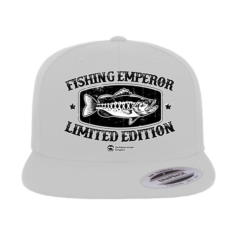 Fishing Emperor Limited Edition Embroidered Flat Bill Cap